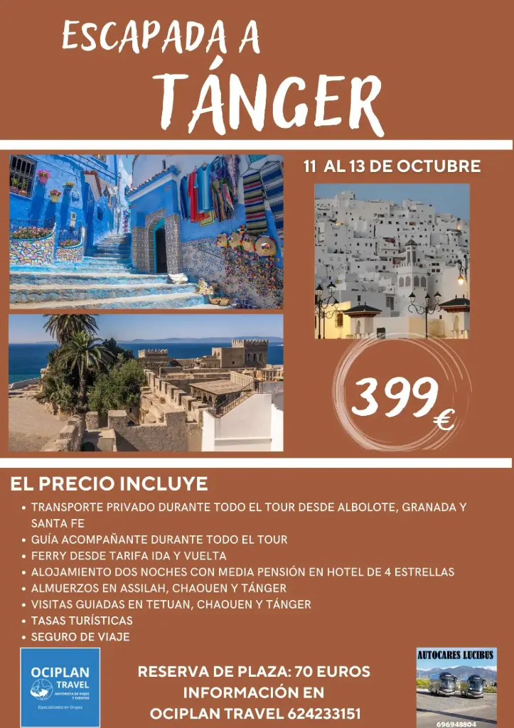 ESCAPADA A TÁNGER