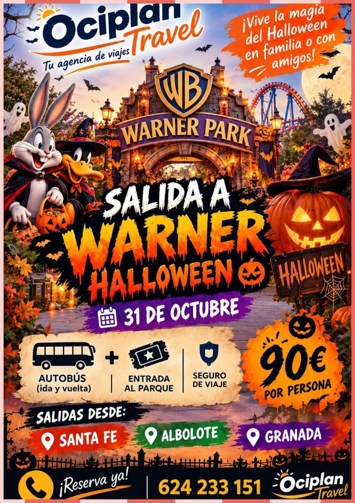 PARQUE WARNER: HALLOWEEN